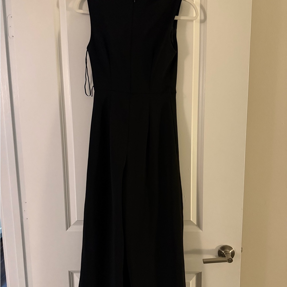 Calvin Klein Black Sleeveless Jumpsuit